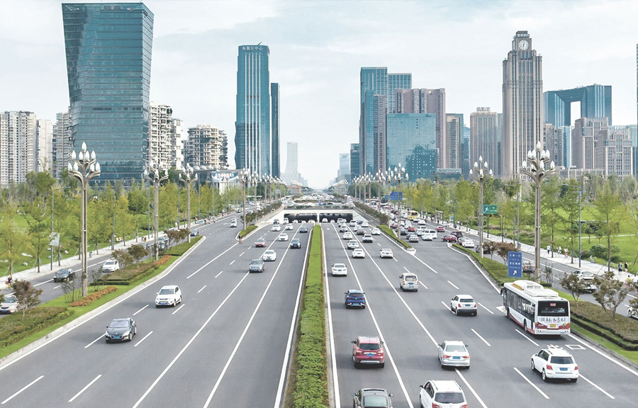 湖南长沙·全国首个“网联+交通”深度融合项目